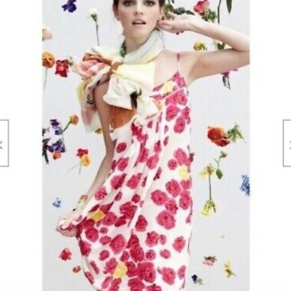 Anthropologie Moulinette Soeurs Dress 4 100% Silk - Picture 2 of 10